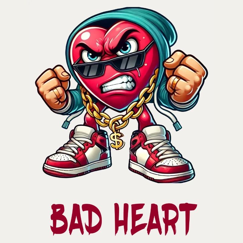 Evil heart design