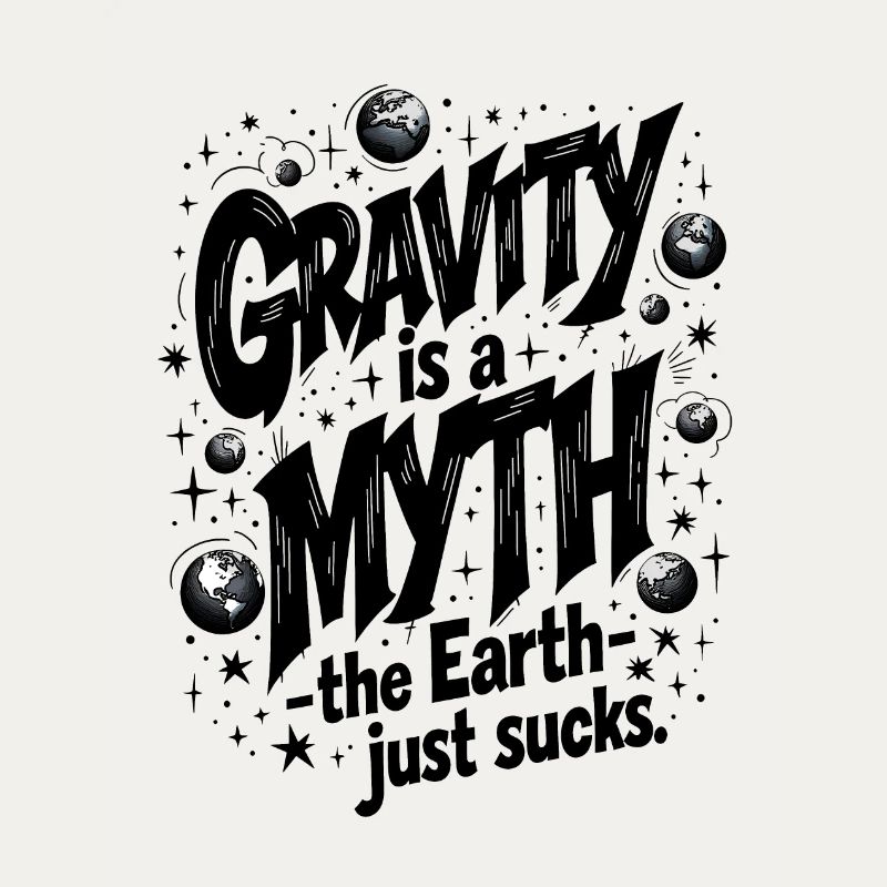 DIE SCHWERKRAFT IST EIN MYTHOS – DIE ERDE IST EINFACH SCHEISSE, PHYSIK