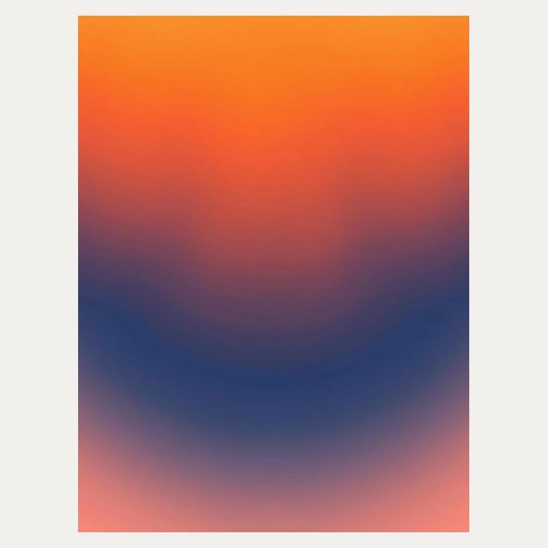 Mitternachts-Glut-Gradient