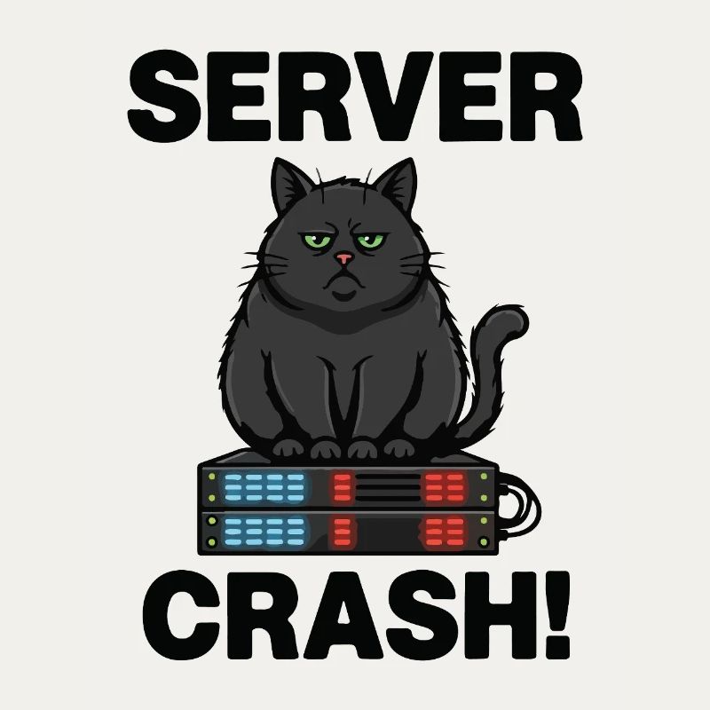 Server Crash Chat Computer Humor