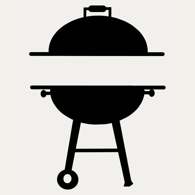 BBQ-Monogramm-Emblem