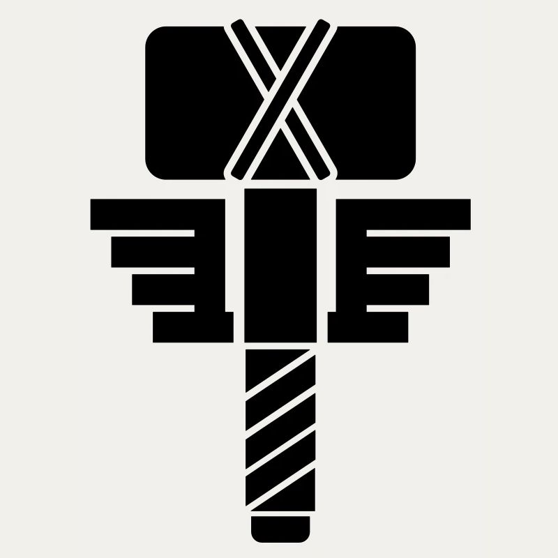 Thor Hammer – Wikinger Mjölnir Comic Superheld