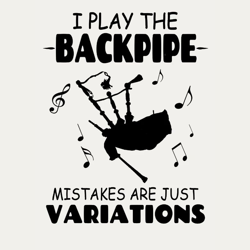 Ich spiele The Backpipe Errors sind nur Variationen