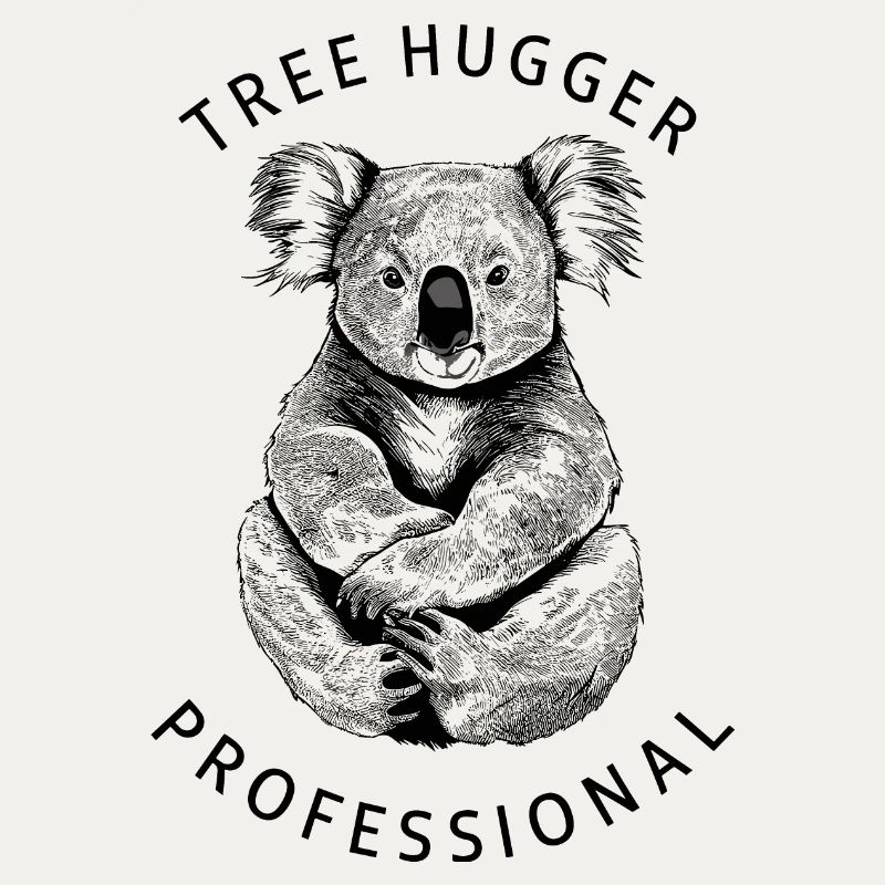 Professional Tree Hugger - Minimalist Koala