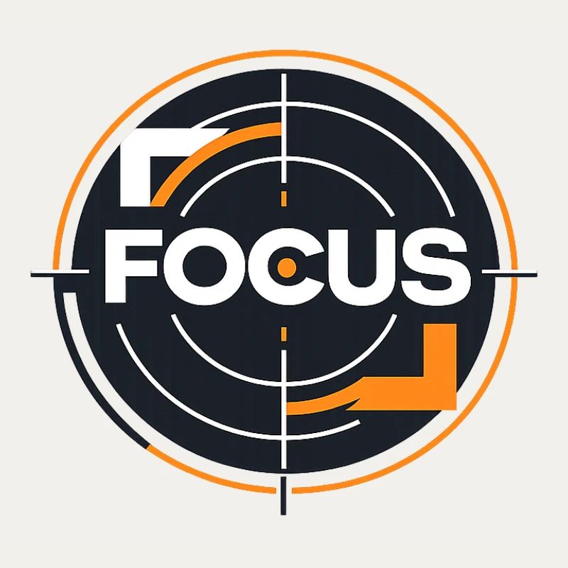 Focus Target Circle Logo