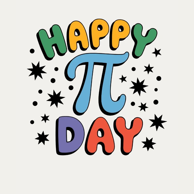 Happy Pi Day Funny Math Design