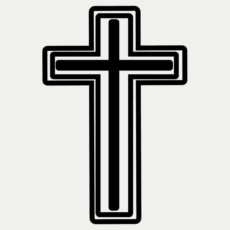 Croix transparente