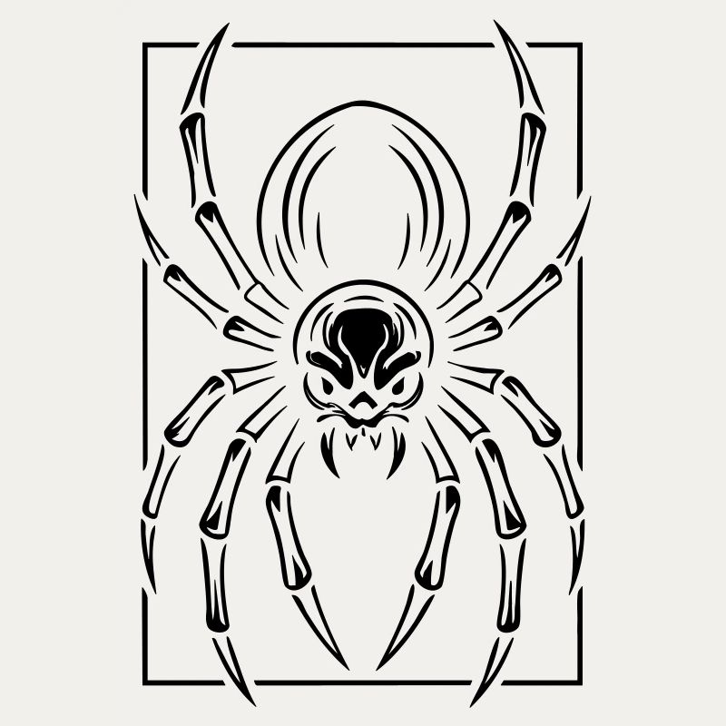 Stilisierte Spinne