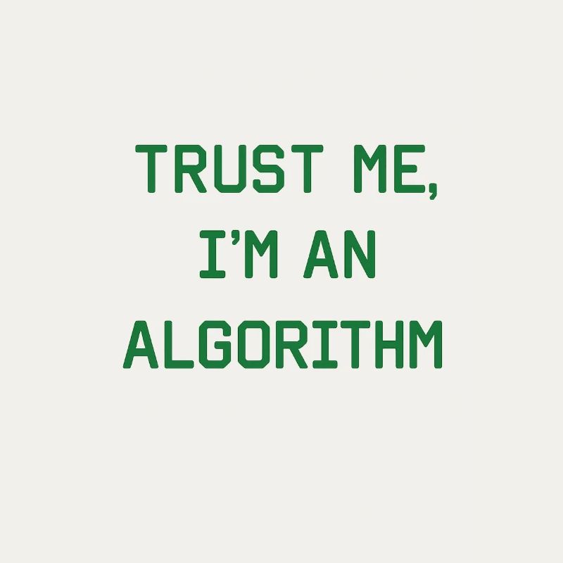Croyez-moi, je suis un algorithme – Nerd & Programmeur