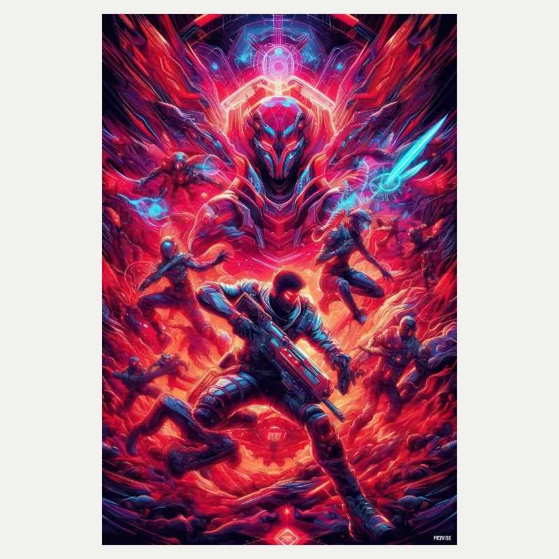 Neon Space Battlefront