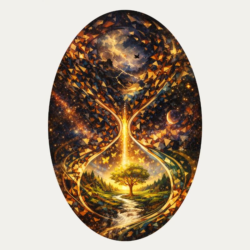 Time Tree Cosmos Light Path