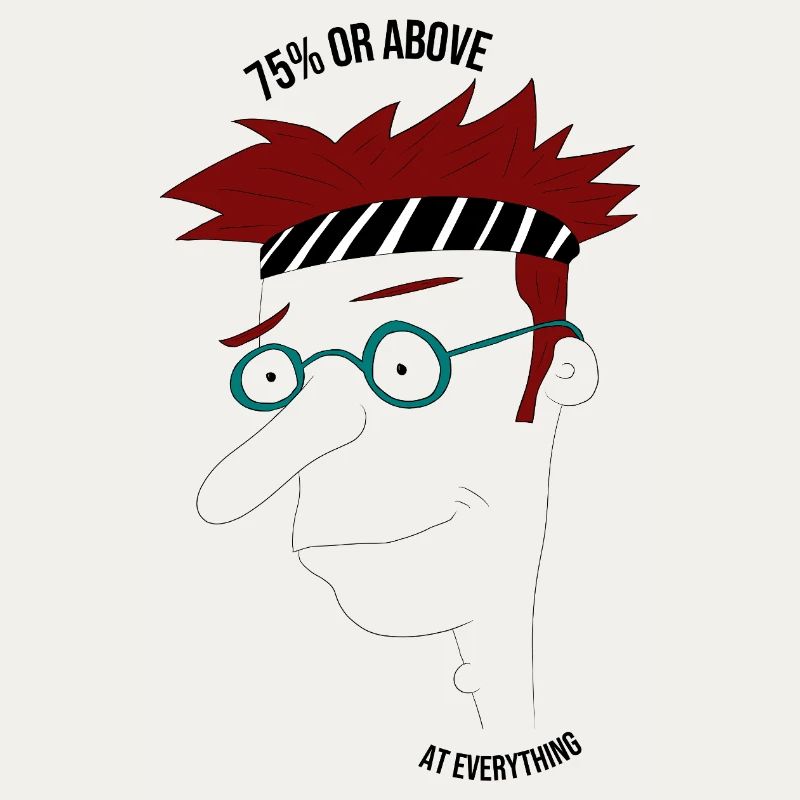 75 % oder mehr in allem, Mann