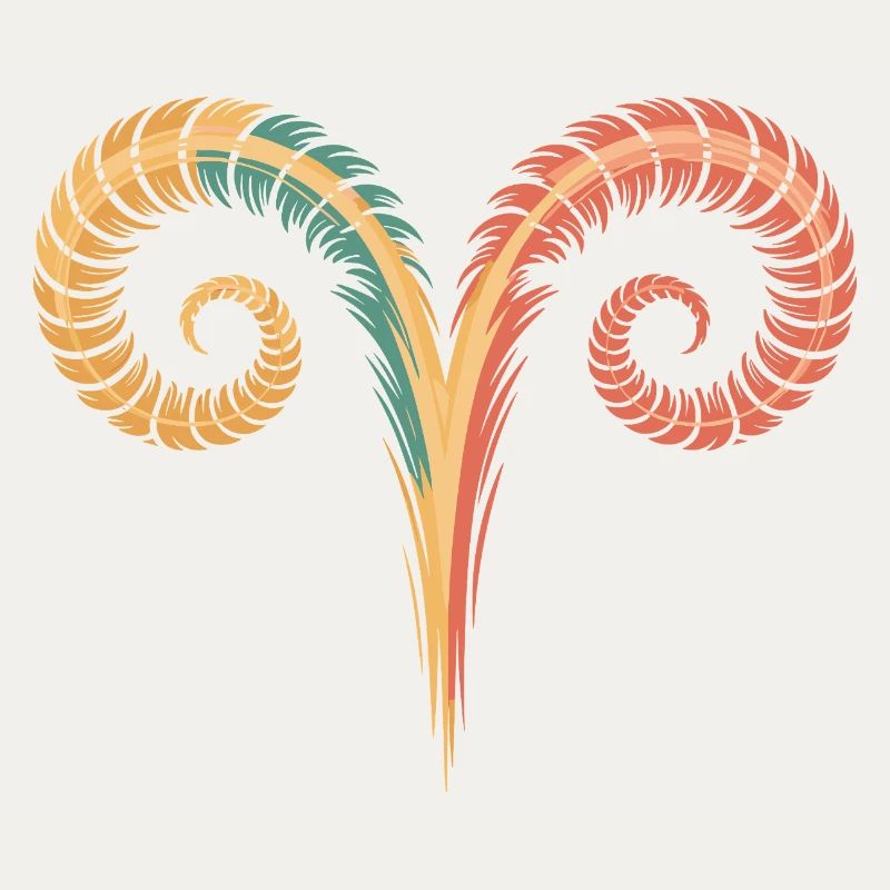 Widder Sternzeichen Symbol Aries Horoskop Widder