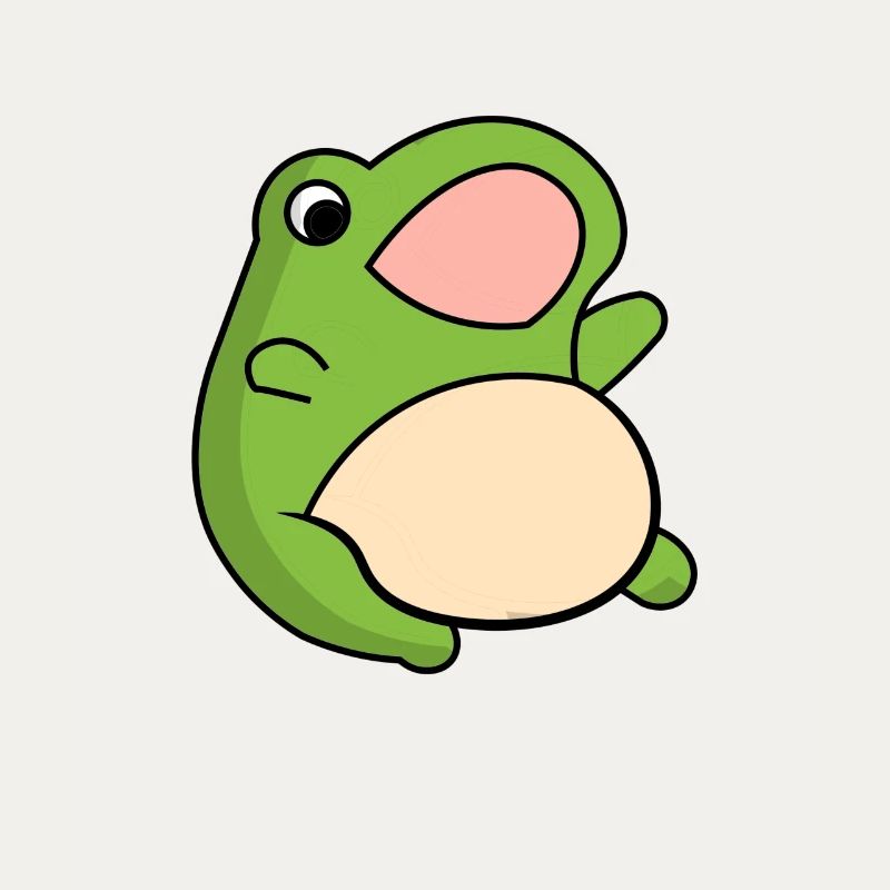 Frog Comic Drawing Funny