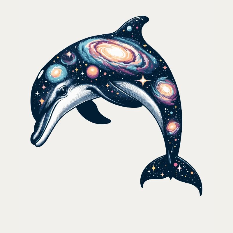 Dolphin Space Galaxy Universe