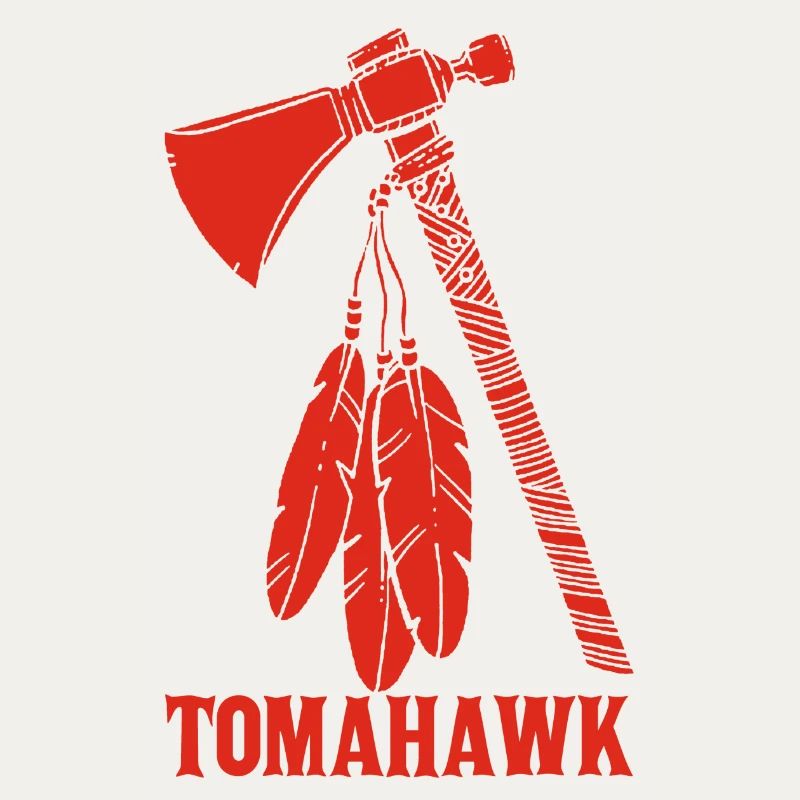 Tomahawk rouge