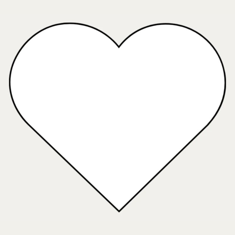 Vorlage Herz rahmen Design