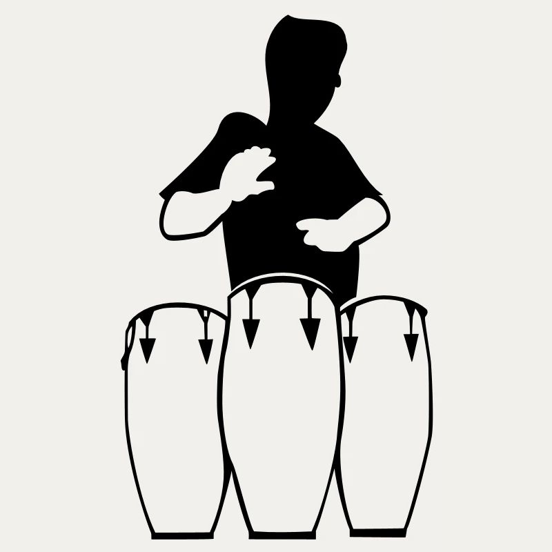 drummers, conga player