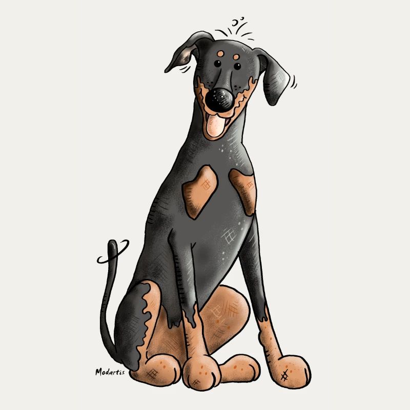 Drôle Dobermann