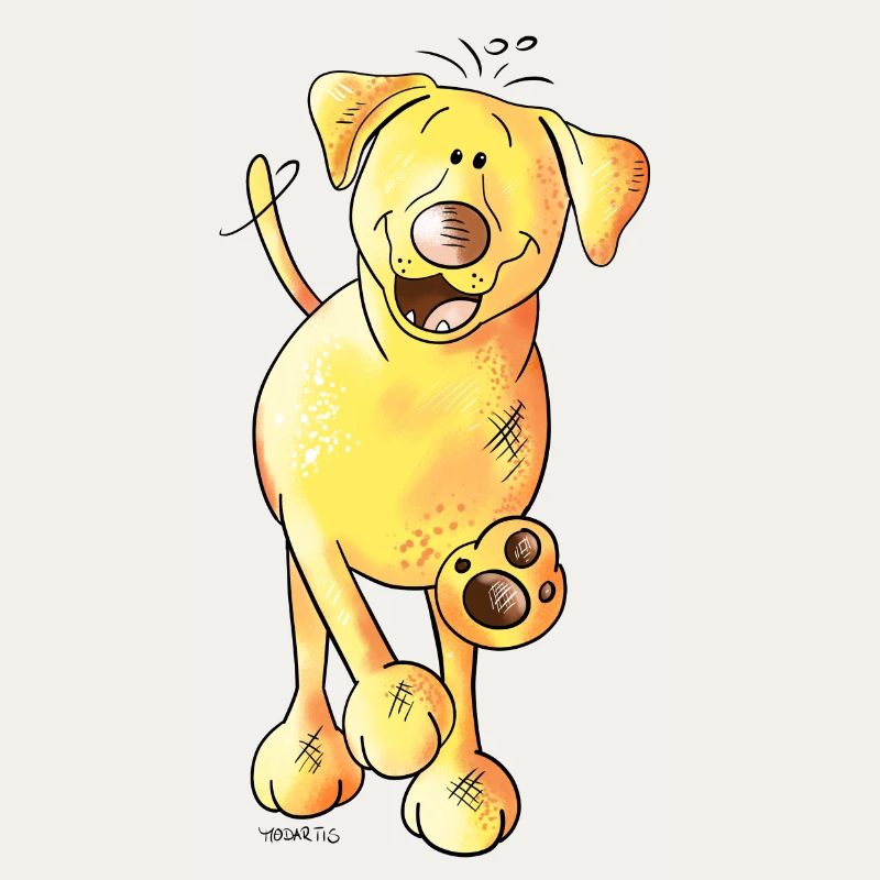 Funny Labrador