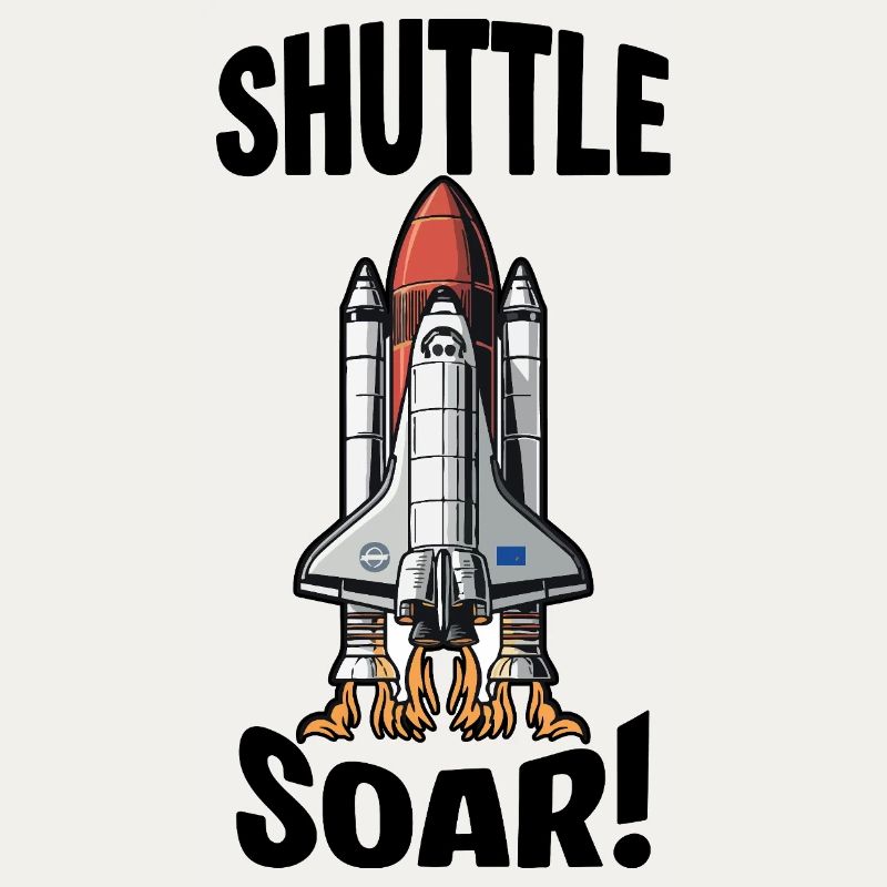 Space Shuttle Soar Takeoff