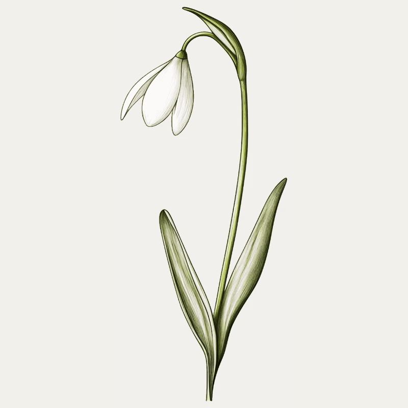 small snowdrops