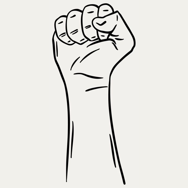 Hand Faust 2 / Faust / Kampf / Protest