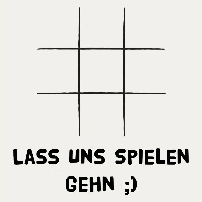 Tik Tak To oder Käsekästchen, lass uns spielen