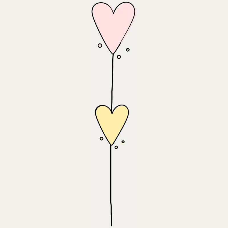 Heart Line Vertical