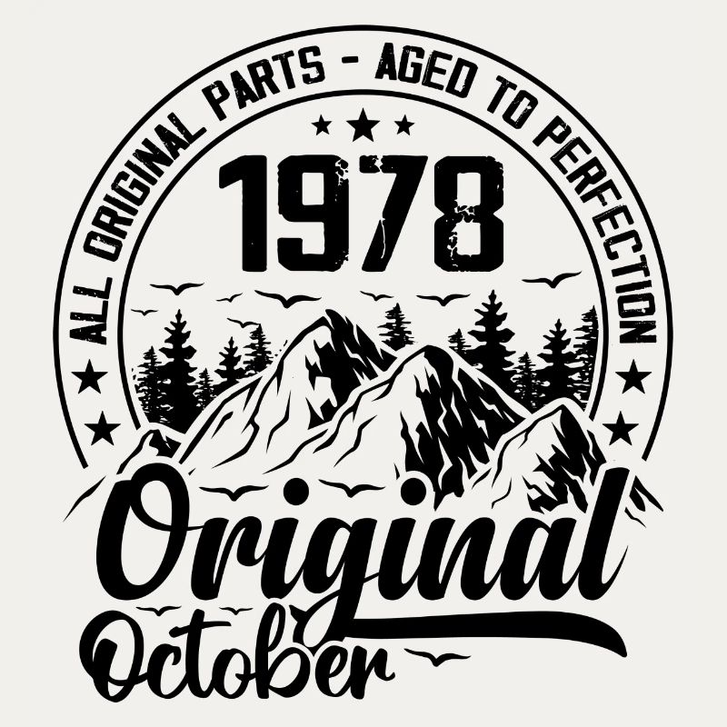 1978 October Original: 46 Years Anniversary Gift
