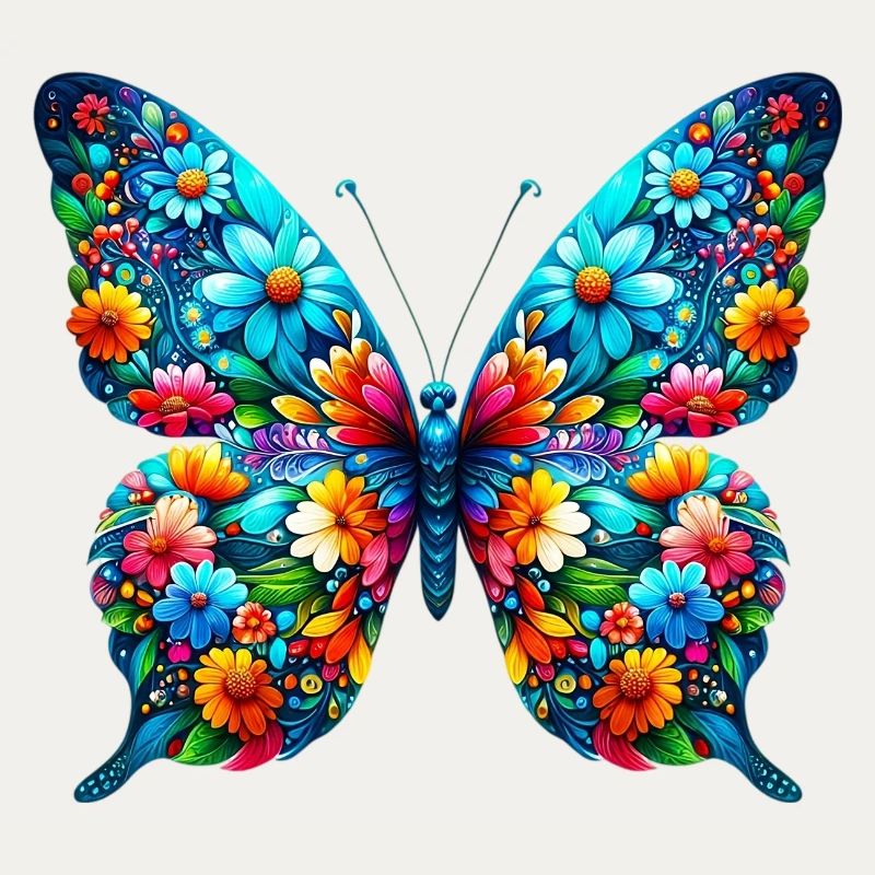 Schmetterling Blumen Blume Gänseblümchen Gänseblümchen