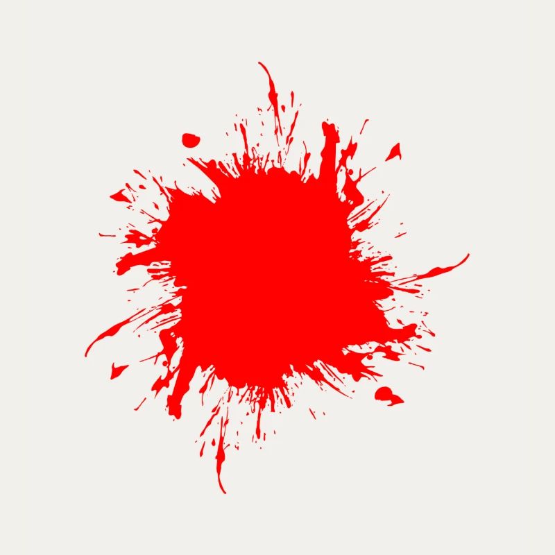 Stain paint splashed dirt red blood
