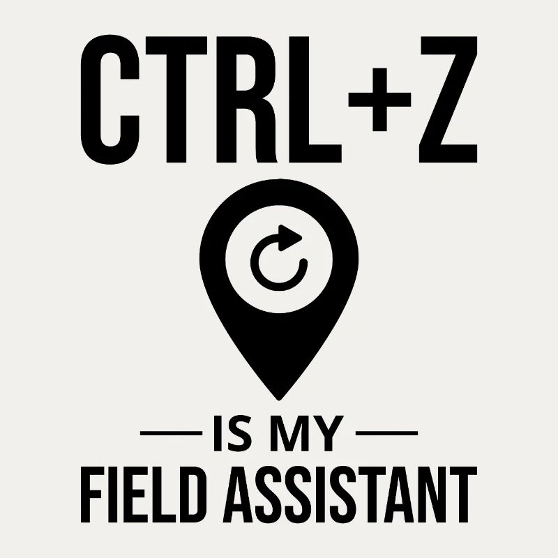 CTRL+Z Field Assistant Modification des données SIG Annuler