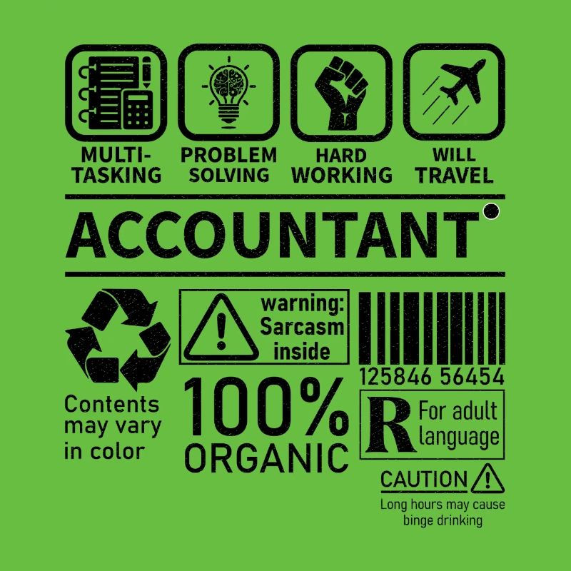 Accountant Multi Tasking Problem Solving Hard Work