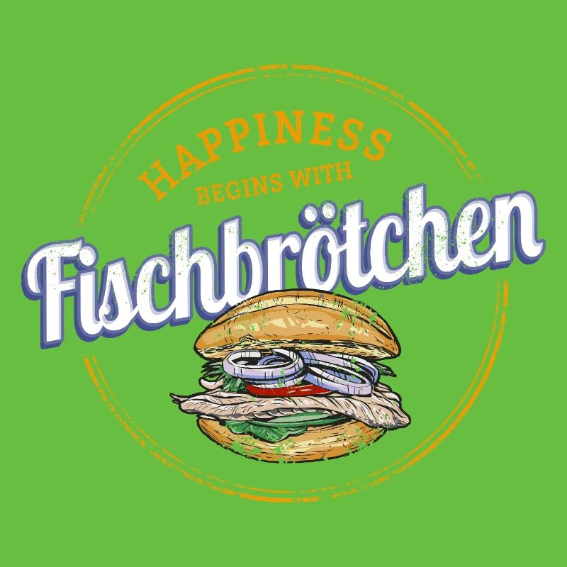 Fischbrötchen mit Matjes oder Bismarckhering