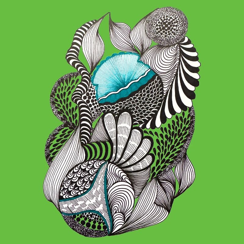 Oceanic Ink Patterns