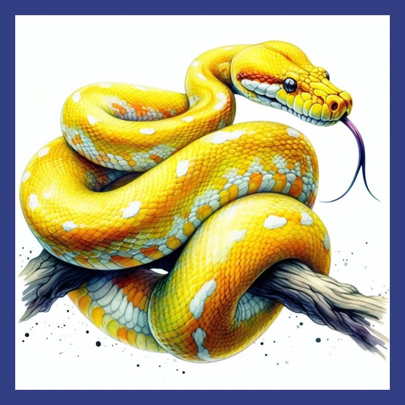Yellow python