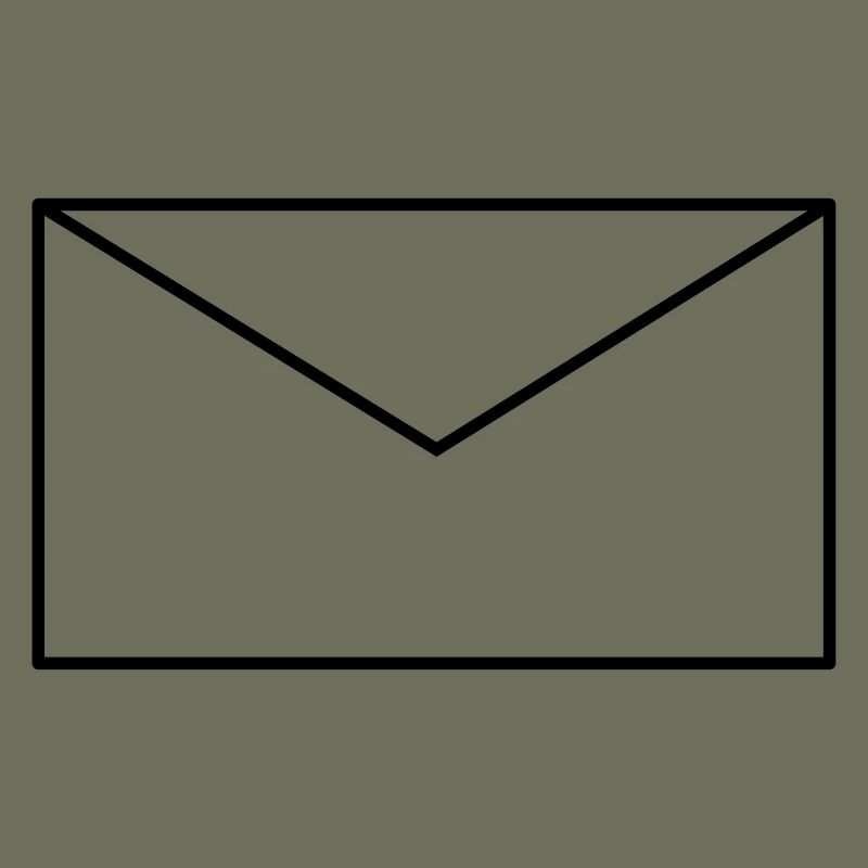 Letter envelope vector