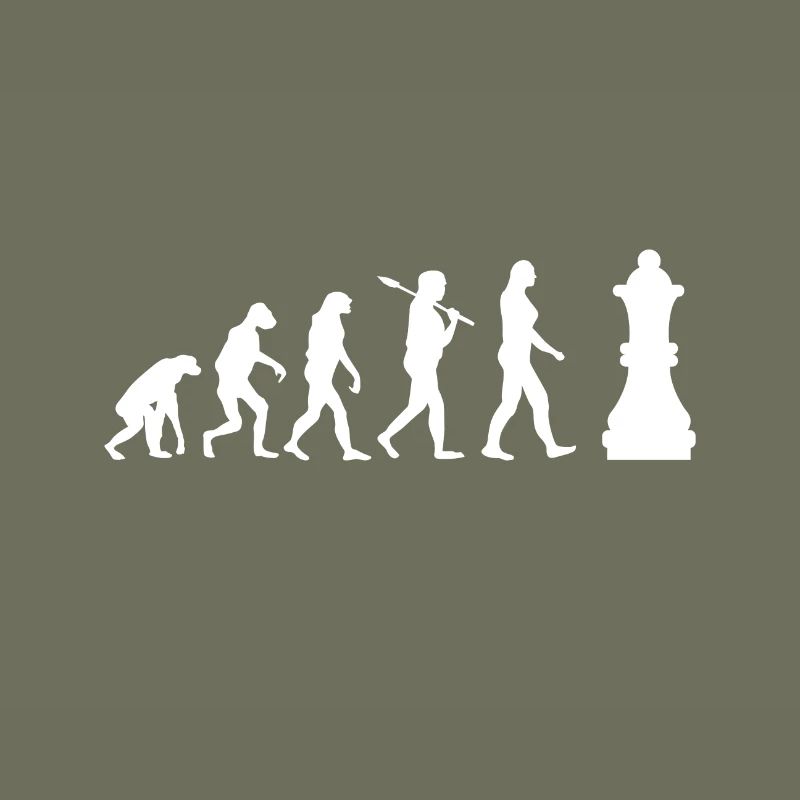 Chess Evolution Shirt · Checkmate · Strategy