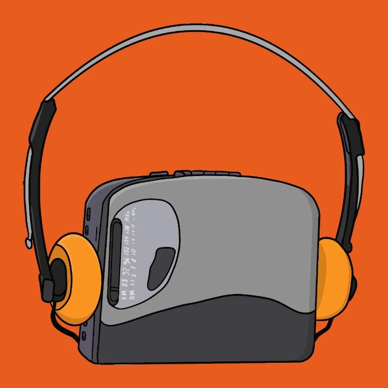 Cool Portable Cassette Audio Player