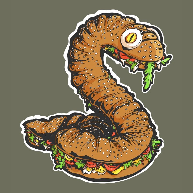 Le Snacking Snake