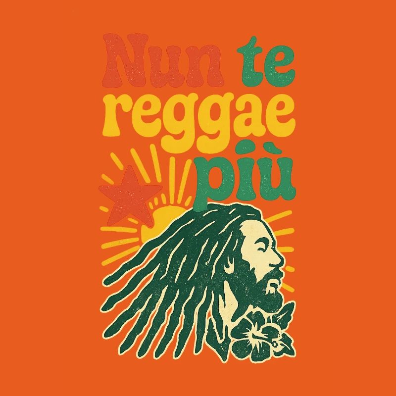 Rasta Reggae Design mit positiver Botschaft