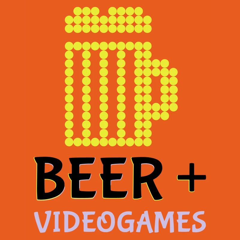 Pixel-Bier-Videospiele