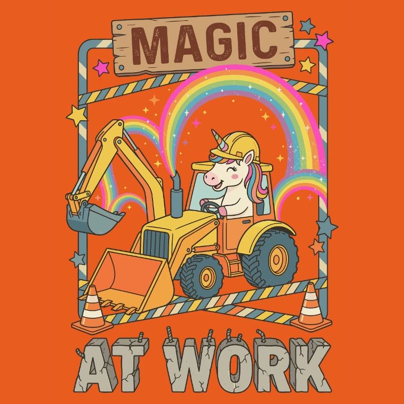 Magic At Work Einhorn Bagger