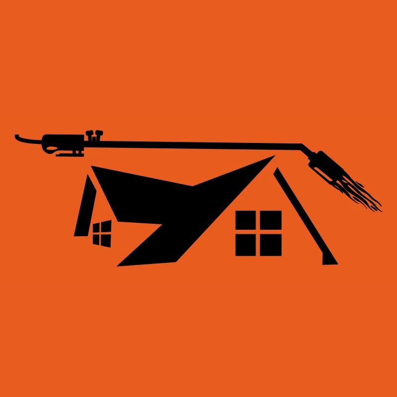 Brûleur à gaz couvreur de maison