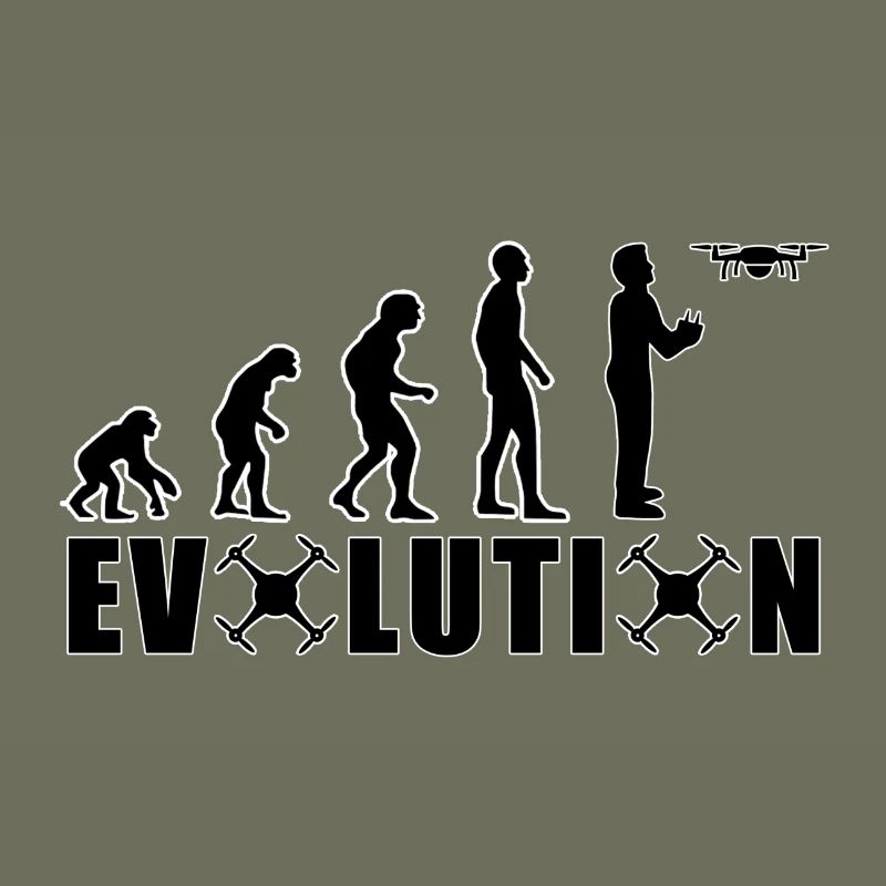 EVOLUTION DROHNE Geschenk Bodenpilot Fliegen