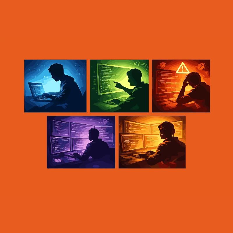 Ombre de code multi-écran