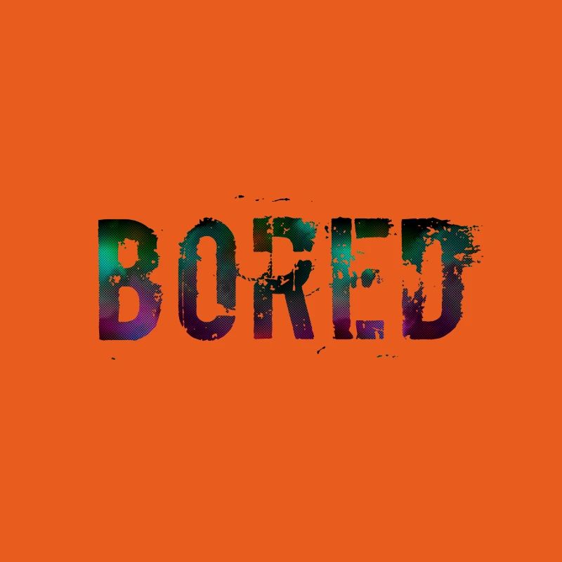 Bored Farbexplosion Graffiti Text