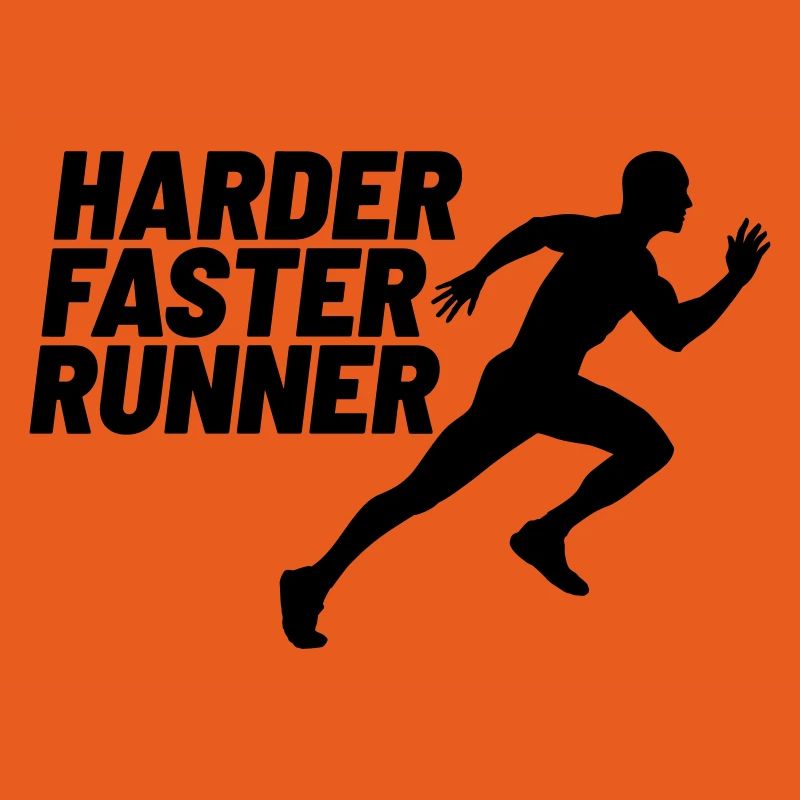 coureur plus dur et plus rapide