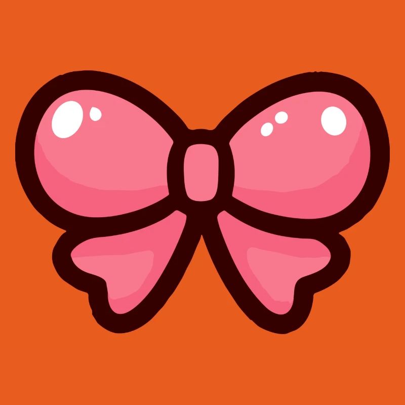 Conception d’arc de dessin animé rose